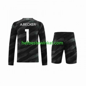 Liverpool A.Becker 1 Voetbalshirts Doelman Kind Uit 2023-24 - LS